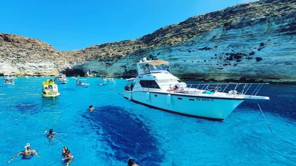 La Tabaccara è una piscina di acqua salata
