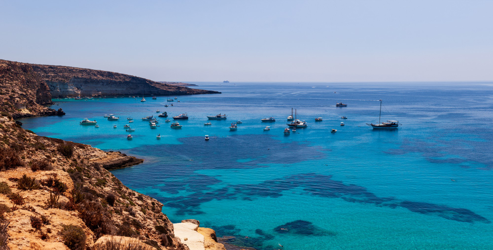 Gita in barca Lampedusa